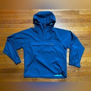 Vintage Teal Patagonia Pullover Windbreaker Jacket (XS)